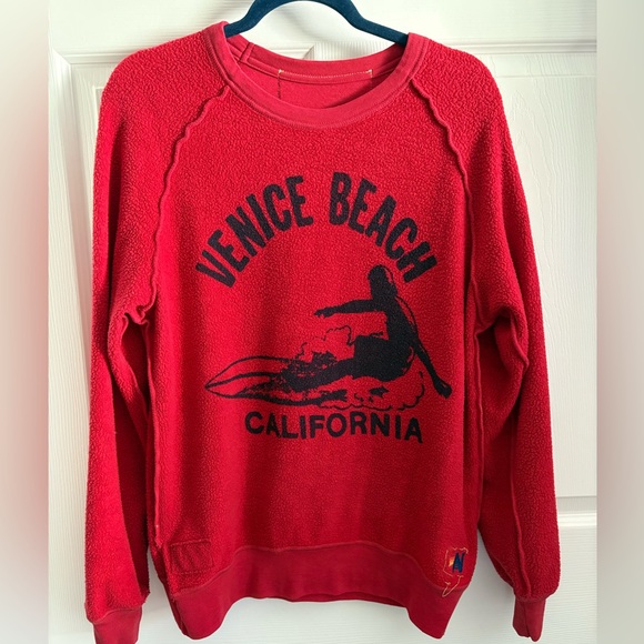 Aviator Nation Vintage Rare Reversible Venice Beach Sweatshirt - Picture 1 of 5